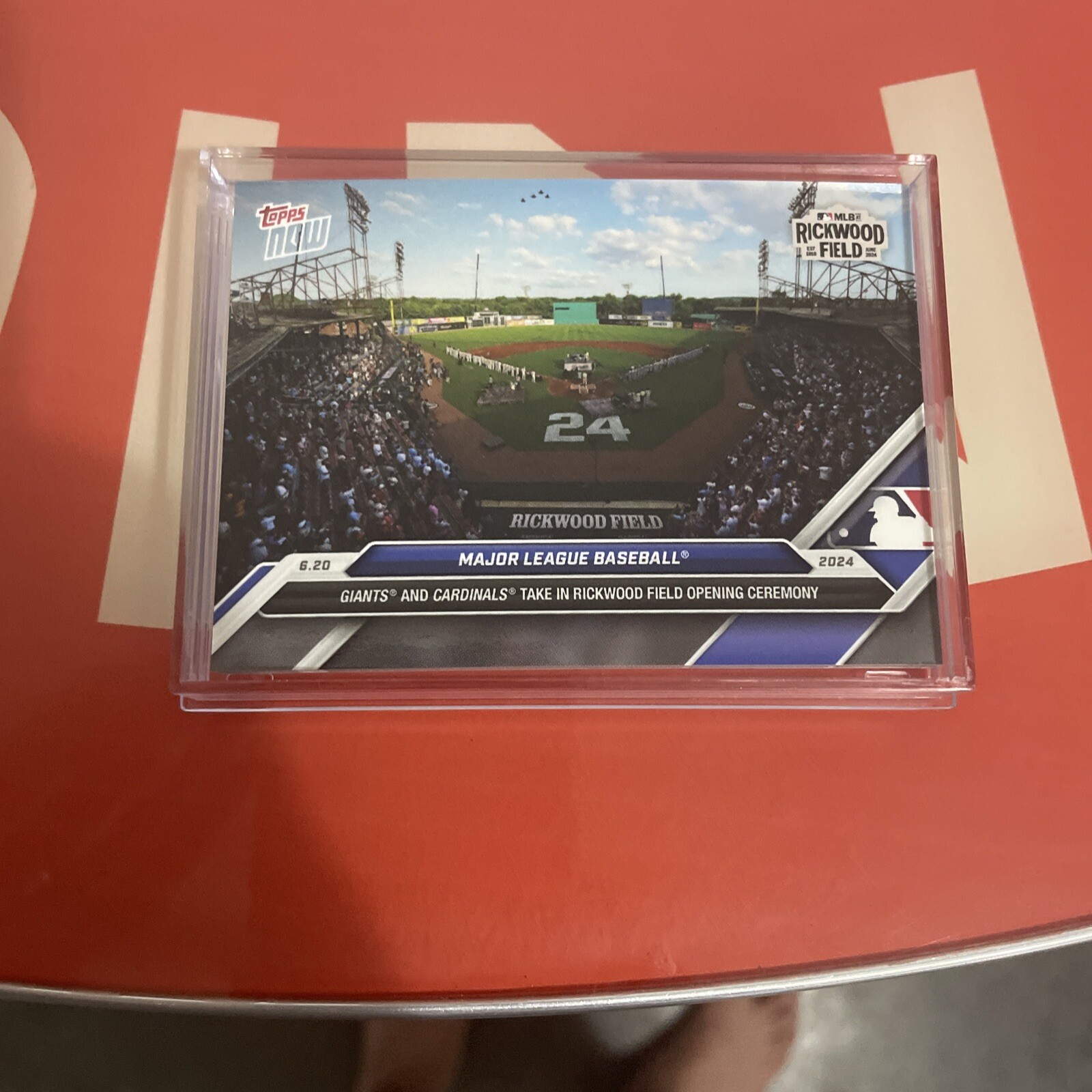 Major League Baseball 2024 Topps Now 320 Rickwood Field