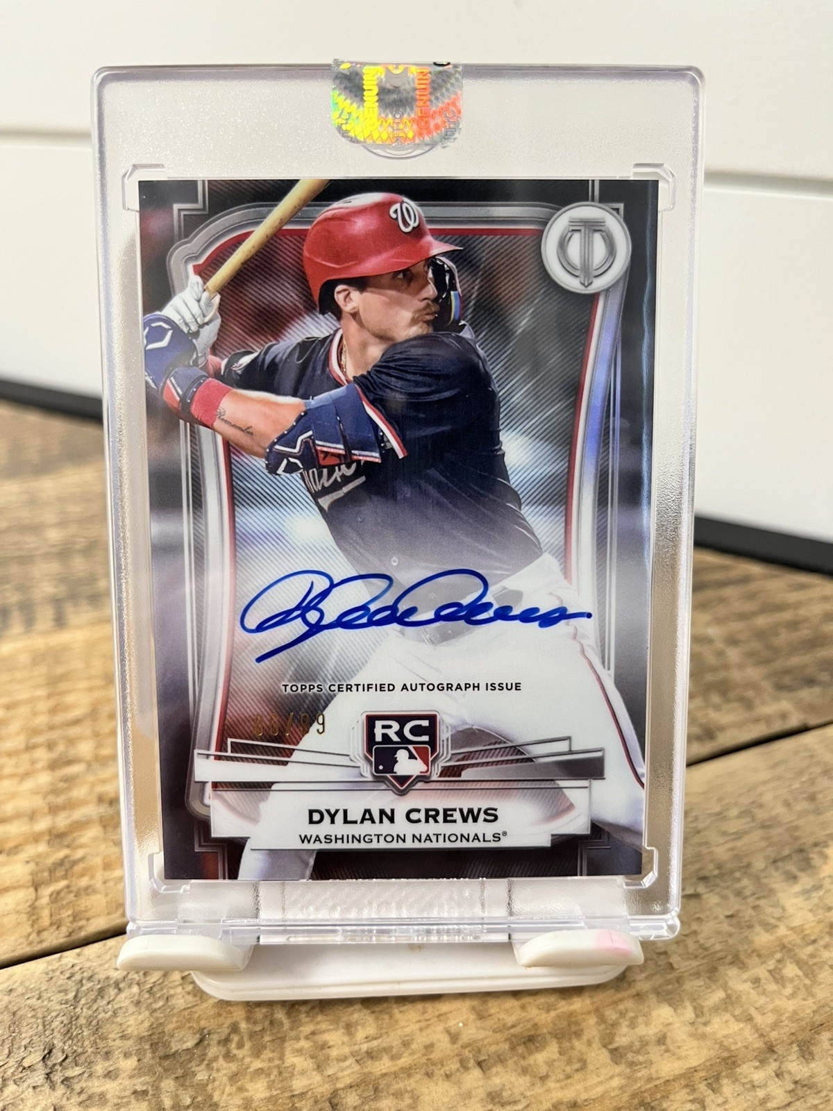 2025 Topps Tribute – League Inauguration Autographs Dylan Crews #LIA-DC /99