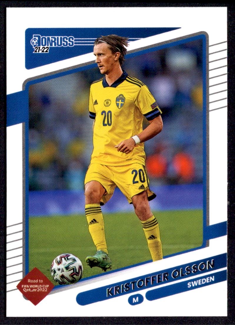 2021 Donruss Kristoffer Olsson Sweden #157