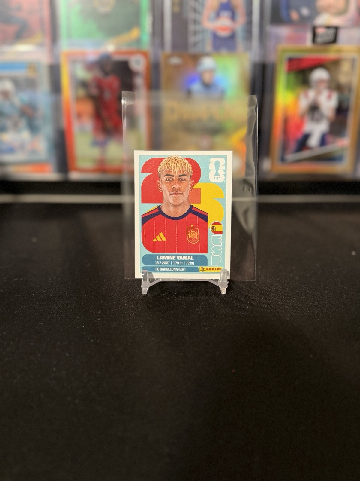 2026 Panini FIFA World Cup Sticker Lamine Yamal ESP15
