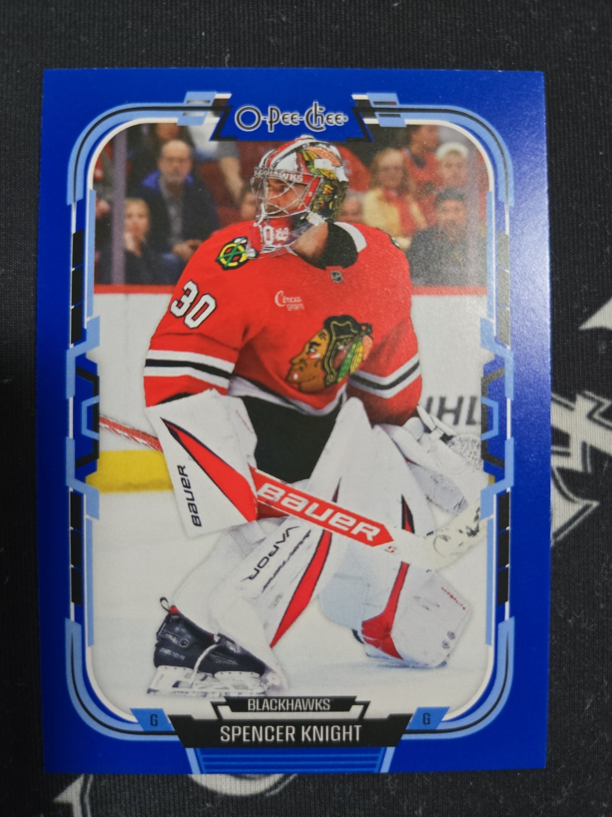2025-26 O-Pee-Chee – Spencer Knight #486 Blue Border