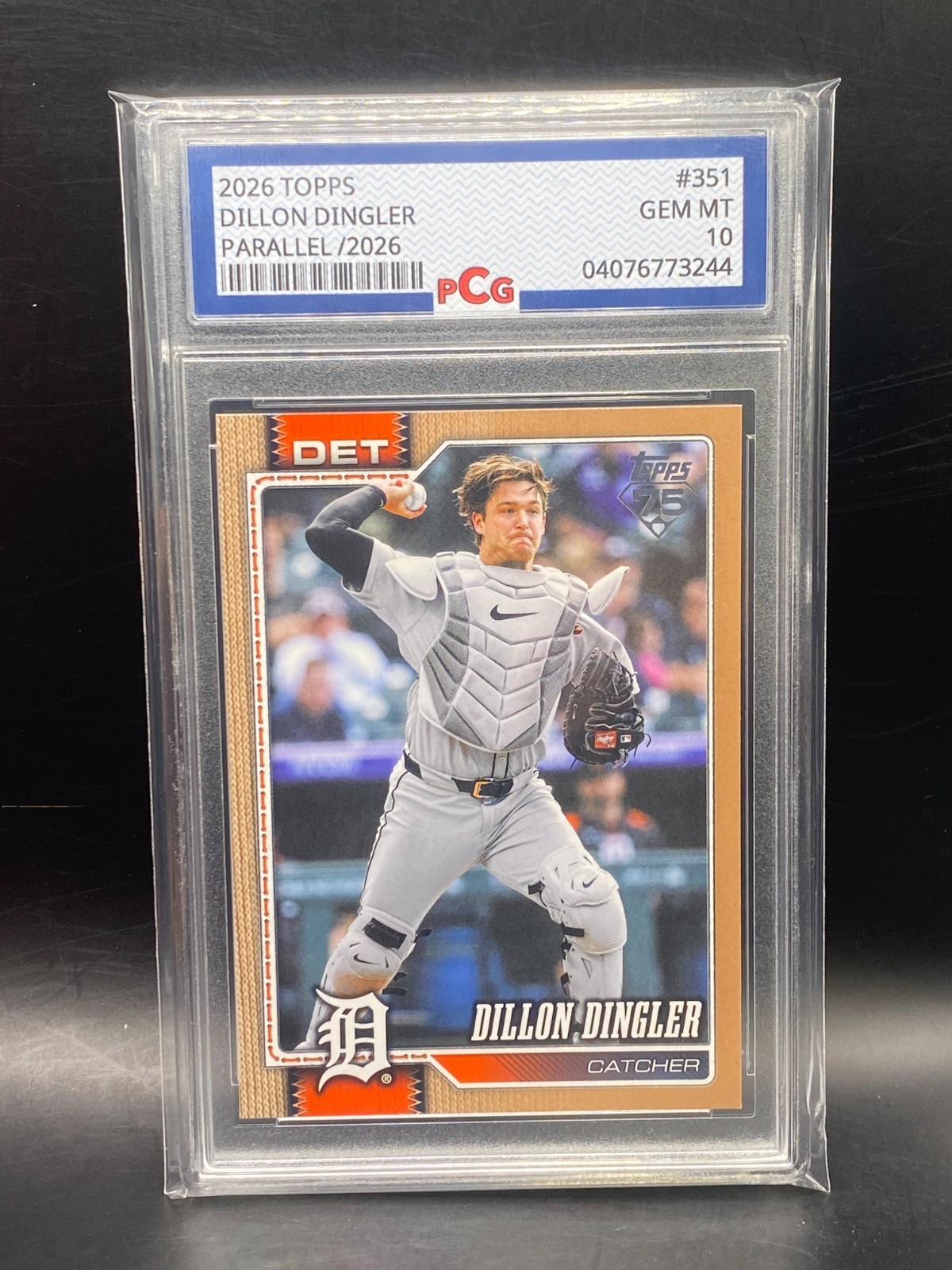 2026 Topps Dillon Dingler PARALLEL /2026 #351 PCG 10 GEM MT