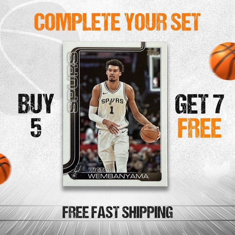 2025-26 Topps Basketball Cards 1 to 200 Base Singles You Pick Complete Your Set