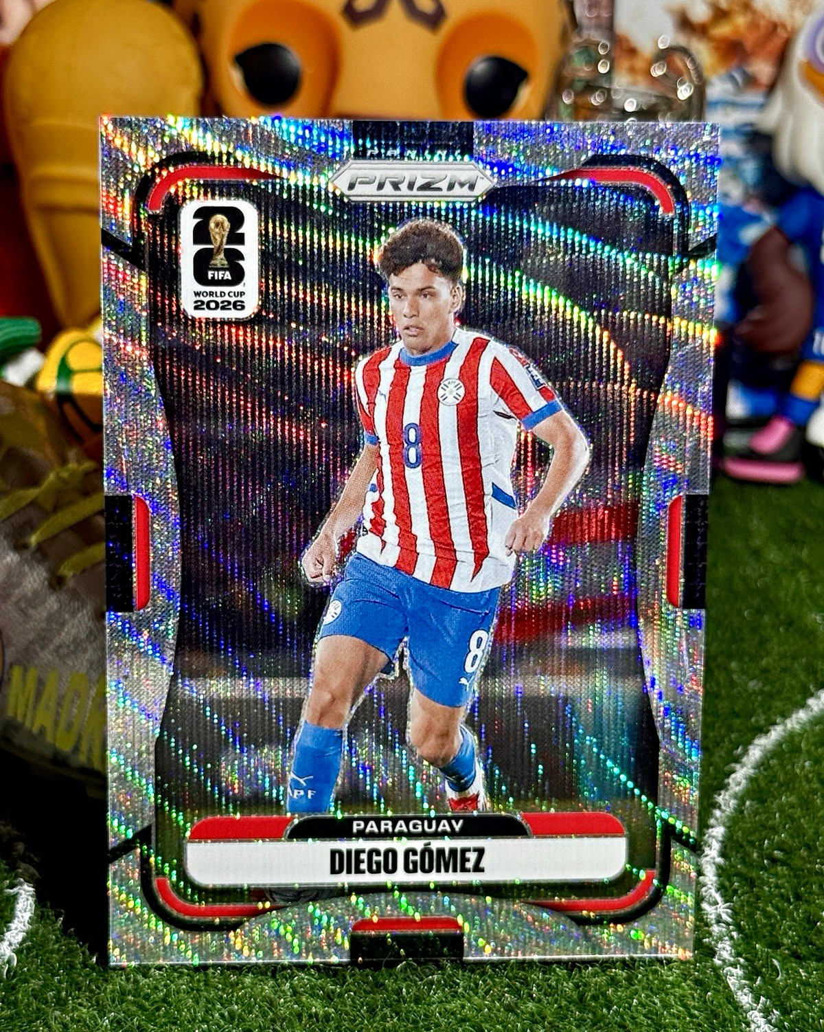 Panini Prizm Diego Gómez Paraguay Parallel/Variety #348 2026 FIFA World Cup