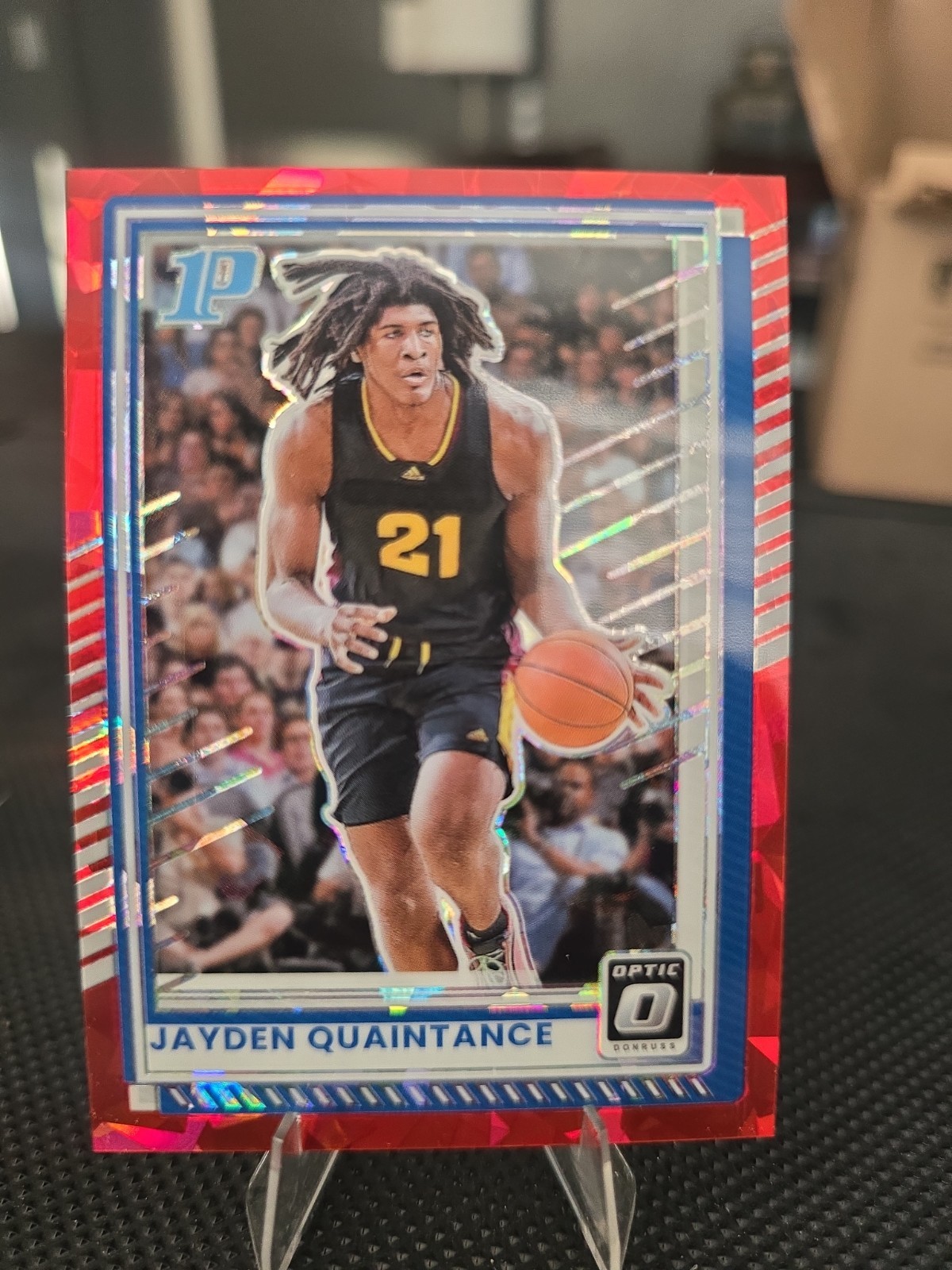 2026 Donruss Optic Jayden Quaintance Red Cracked Ice