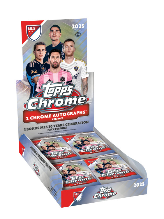2025 Topps Chrome MLS – Pick your Base (Buy 2, 1 Free | Free Shipping)