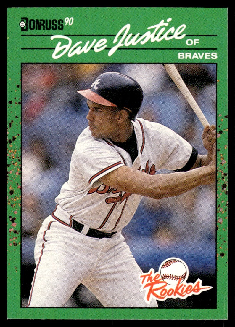 1990 Donruss The Rookies David Justice #14