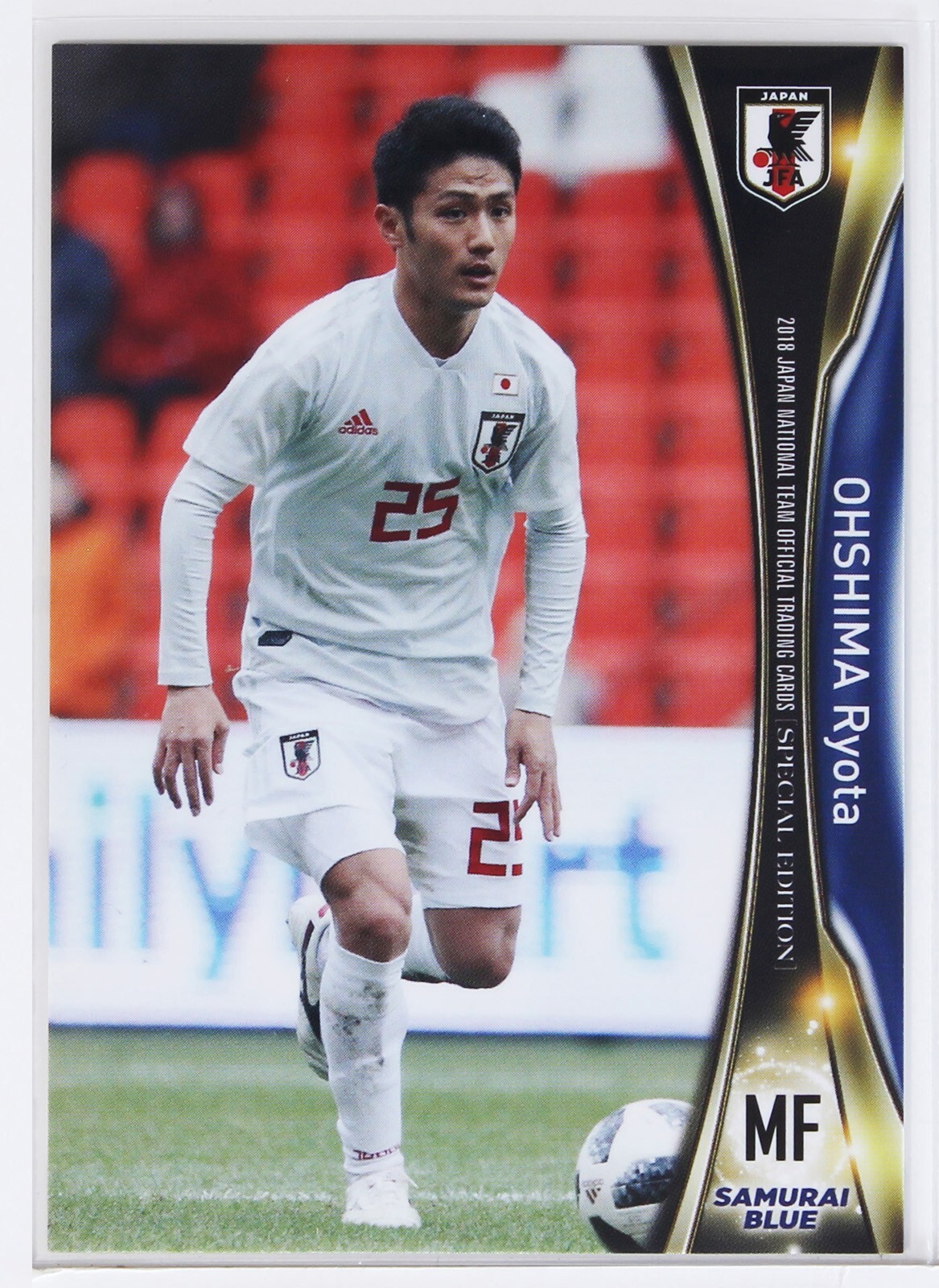 RYOTA OHSHIMA (No.17)- 2018 Professional Soccer Trading Card