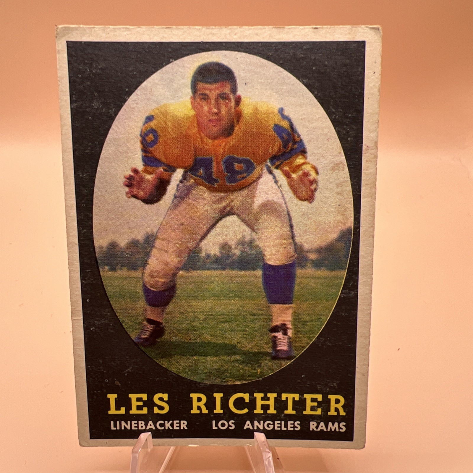 1958 Topps #105 Les Richter HOF EX