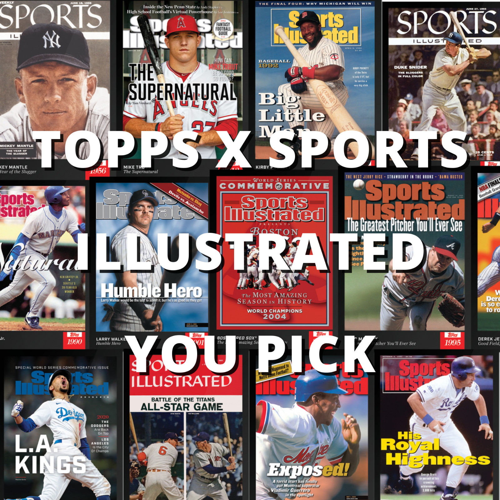 TOPPS X SPORTS ILLUSTRATED 2021 YOU PICK FINISH YOUR SET!! | IN HAND