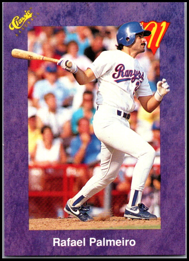 1991 Classic Game – Purple #115 Rafael Palmeiro FREE SHIPPING!