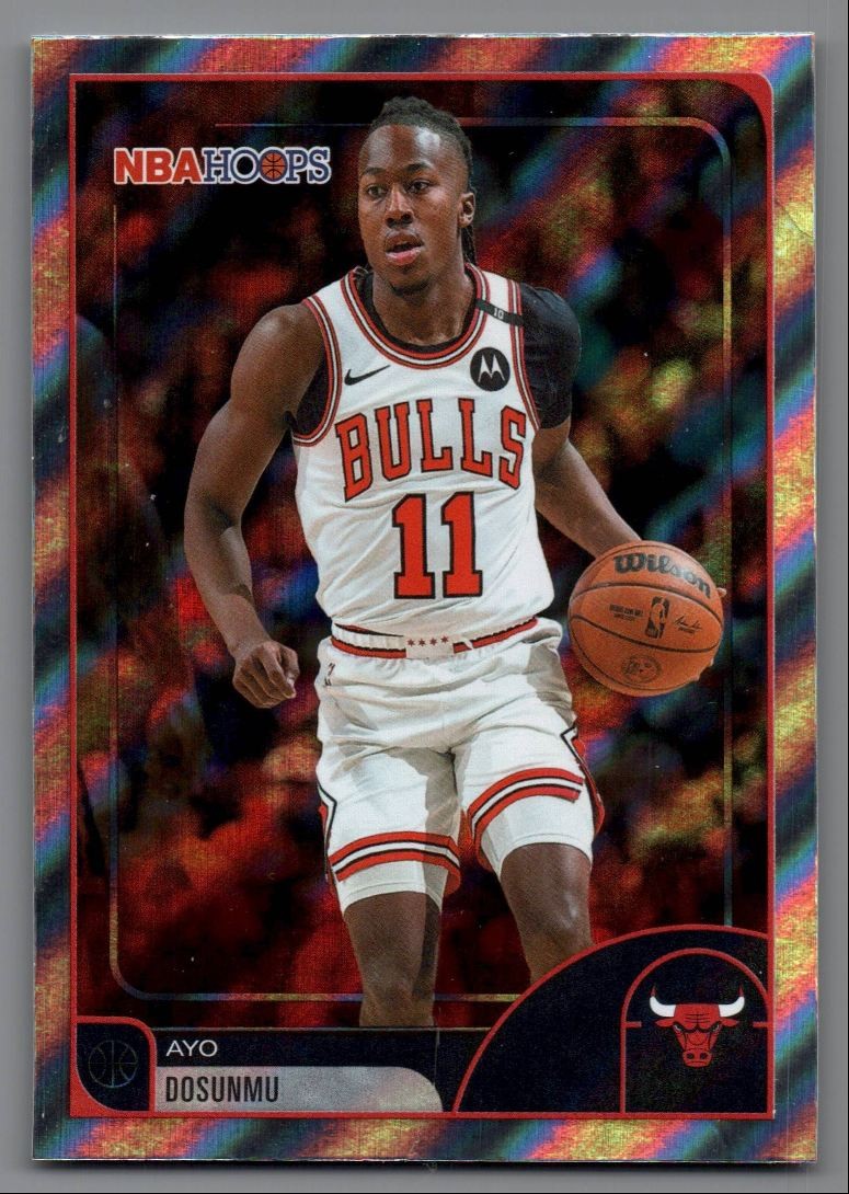 2025-26 Topps NBA Hoops Rainbow Ayo Dosunmu Chicago Bulls #252