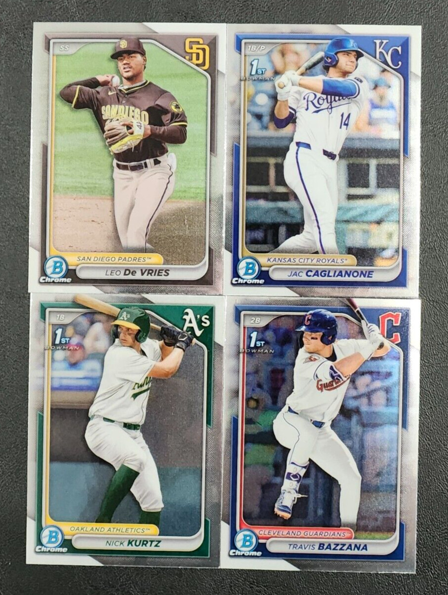 2024 Bowman Draft CHROME BCP1-BCP200 You Pick the Card