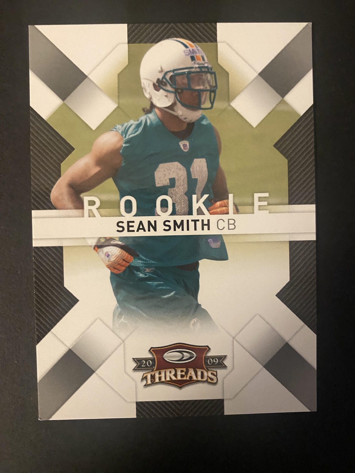 2009 Donruss Threads #189 Sean Smith Retail Rookies #/999