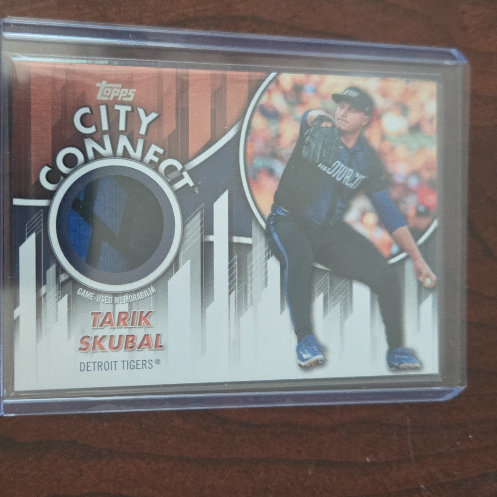 Topps 2025 Series 2 Tarik Skubal Tigers City Connect Swatch Relic CC2-TS