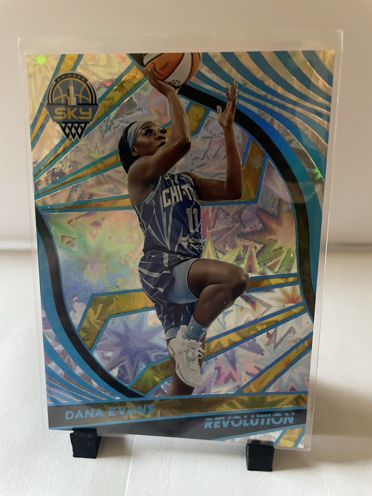 2022 Panini Revolution WNBA Dana Evans #50 Impact 105/149 Chicago Sky