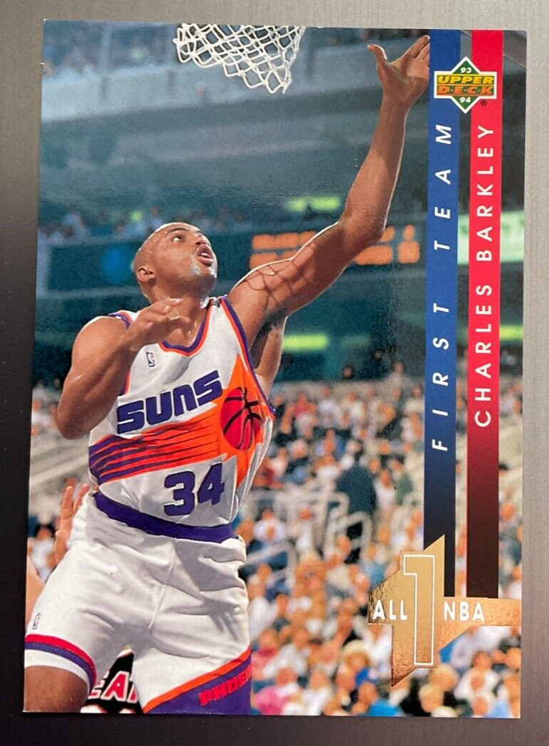 Charles Barkley Phoenix Suns 1993-94 Upper Deck “All NBA” insert #AN1