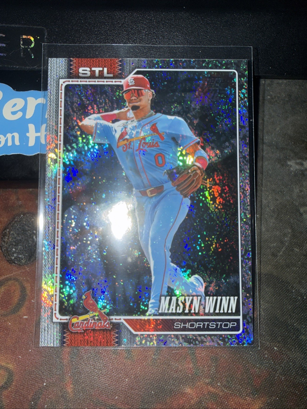 2026 Topps Series 2 – Holofoil Parallel – Masyn Winn – Cardinals – #526
