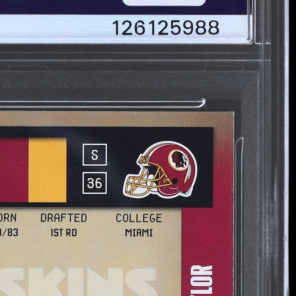 2004 Playoff Contenders Sean Taylor #172 PSA 8 RC /575 Football