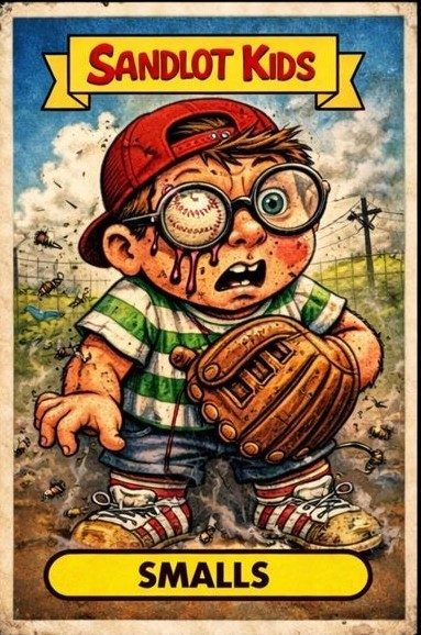SCOTTY SMALLS THE SANDLOT KIDS ### BUY 5 GET 1 FREE ### or 30% OFF 12 OR MORE