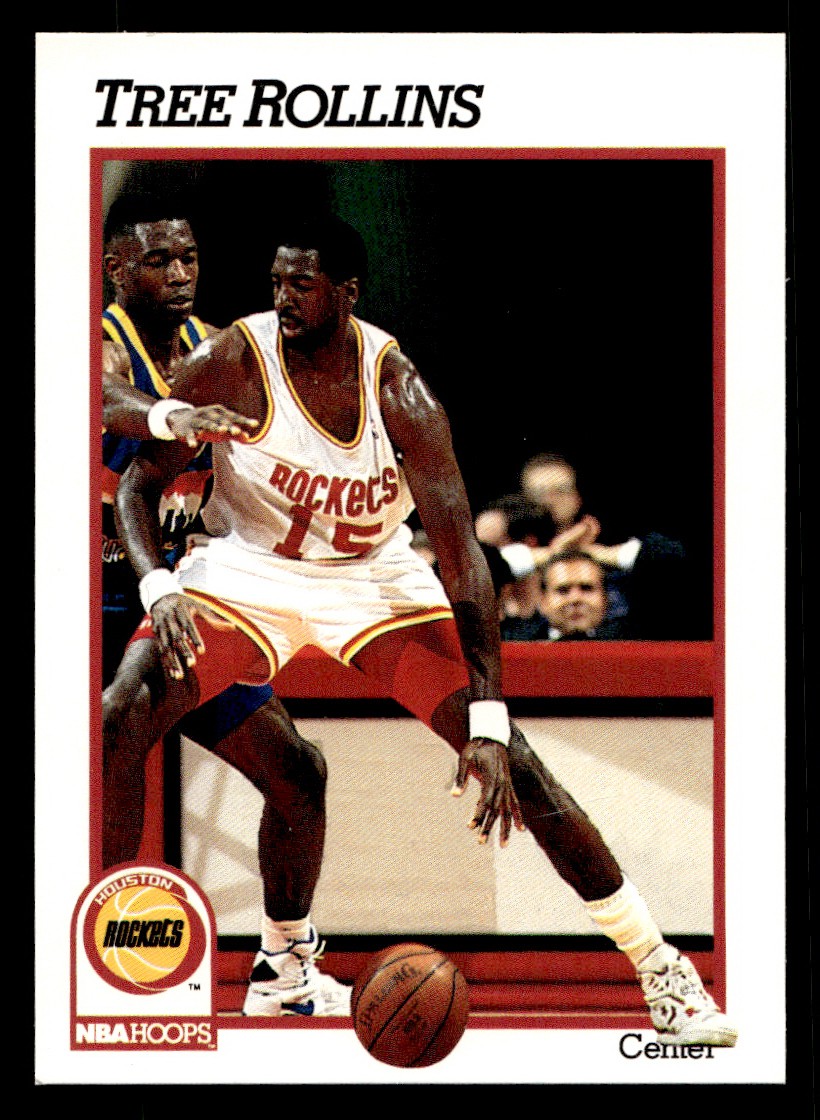 1991-92 NBA Hoops – Tree Rollins #371 Basketball Sports Card Raw Trading Card