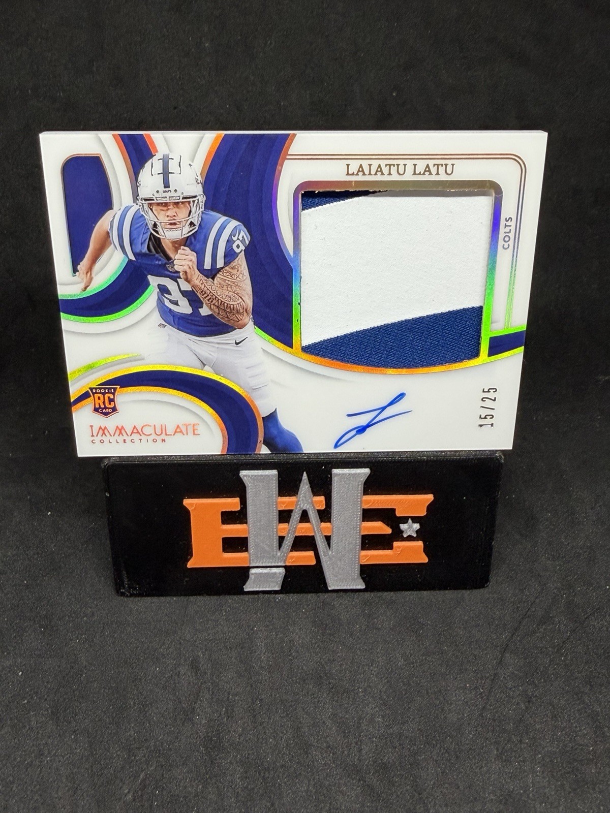 2024 Panini Immaculate Laiatu Latin Rookie Patch Auto #/25