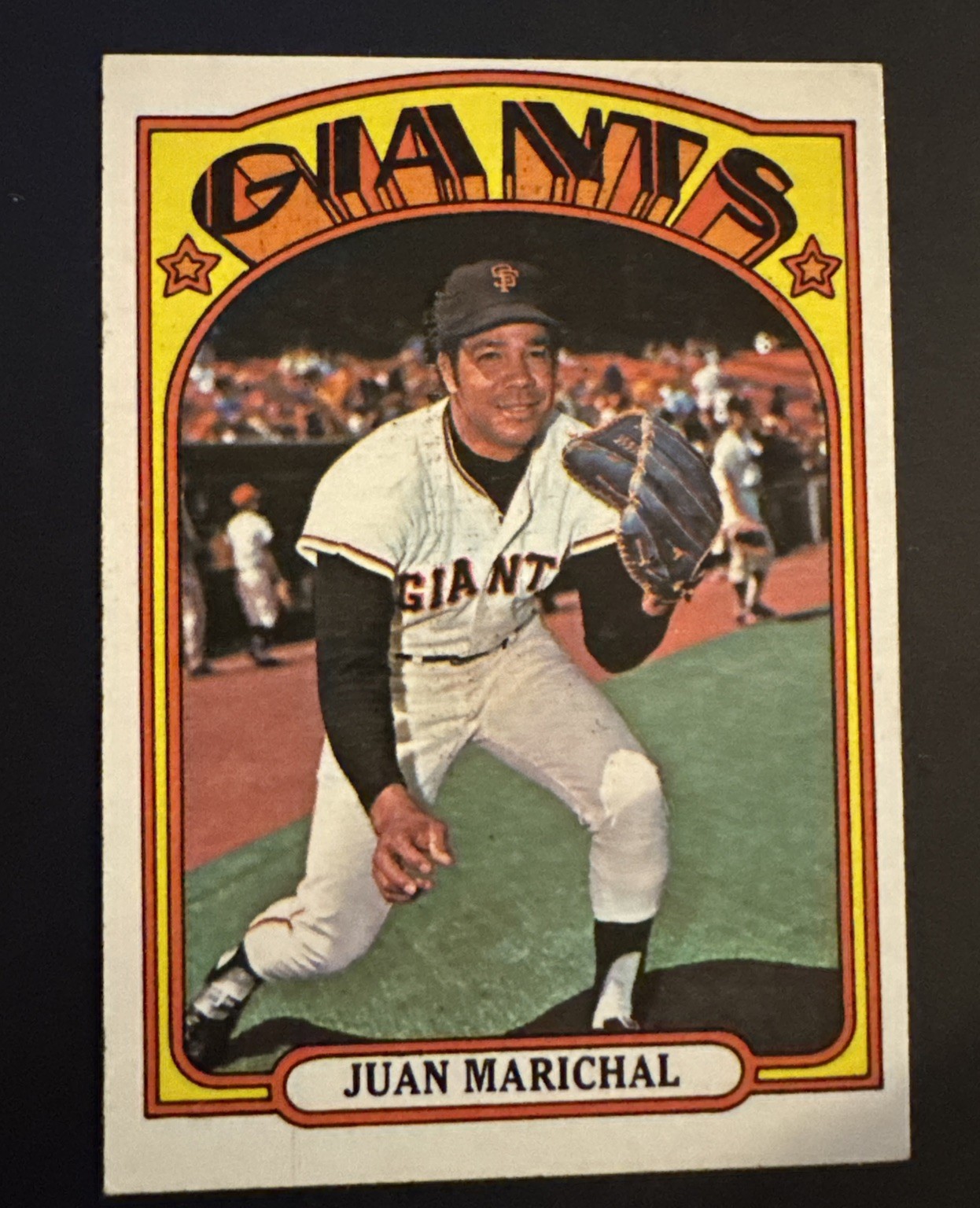 1972 Topps Baseball #557 Juan Marichal HOF EX