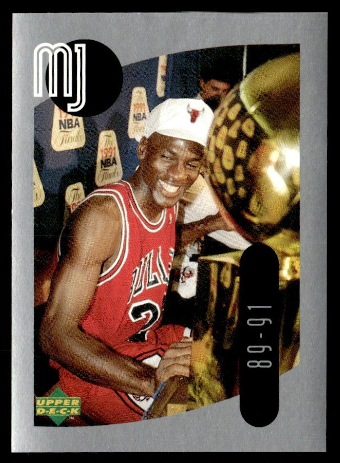 1998-99 Upper Deck MJ Sticker Michael Jordan Chicago Bulls #30