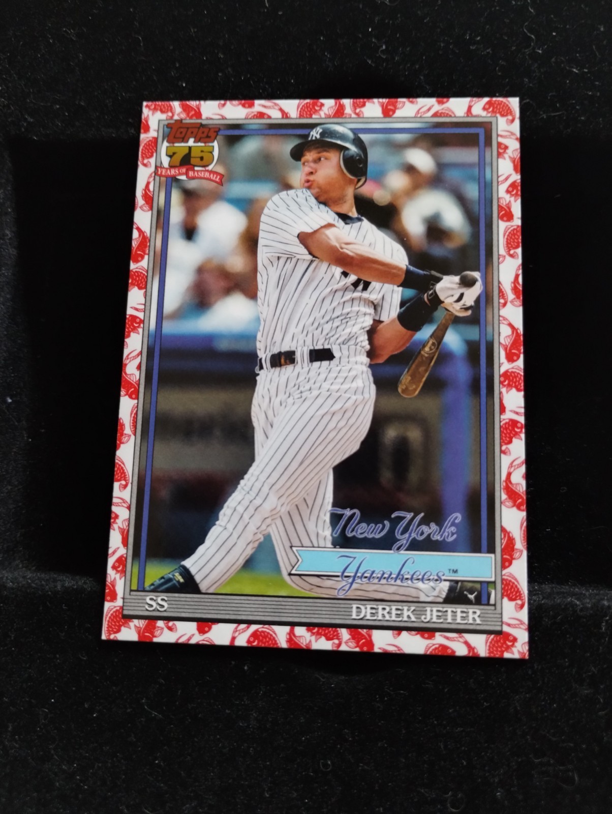 2026 Topps Baseball T91-30 Derek Jeter HOF Koi Fish SP NY Yankees Japan Series