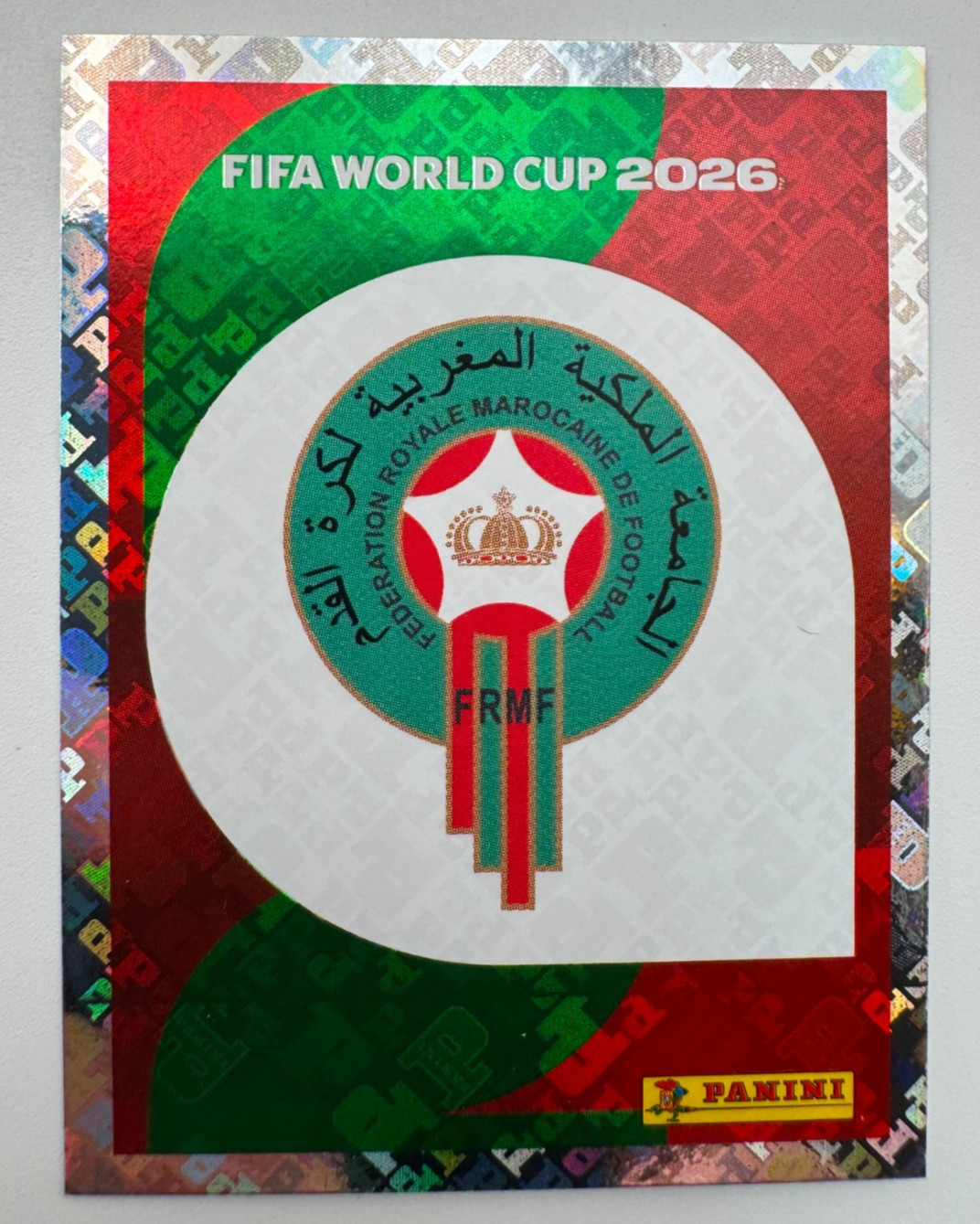 2026 100% Authentic Panini FIFA World Cup Morocco Stickers Pick Team Logo Player