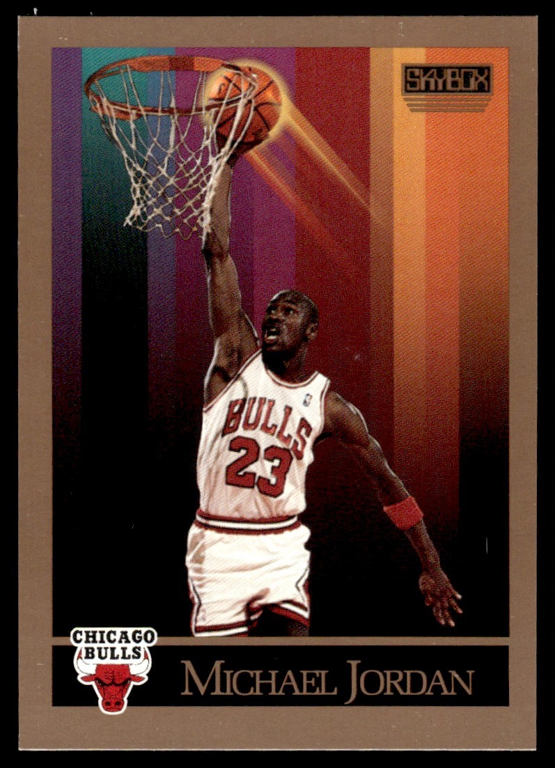 1990-91 SkyBox J24 Michael Jordan Chicago Bulls #41