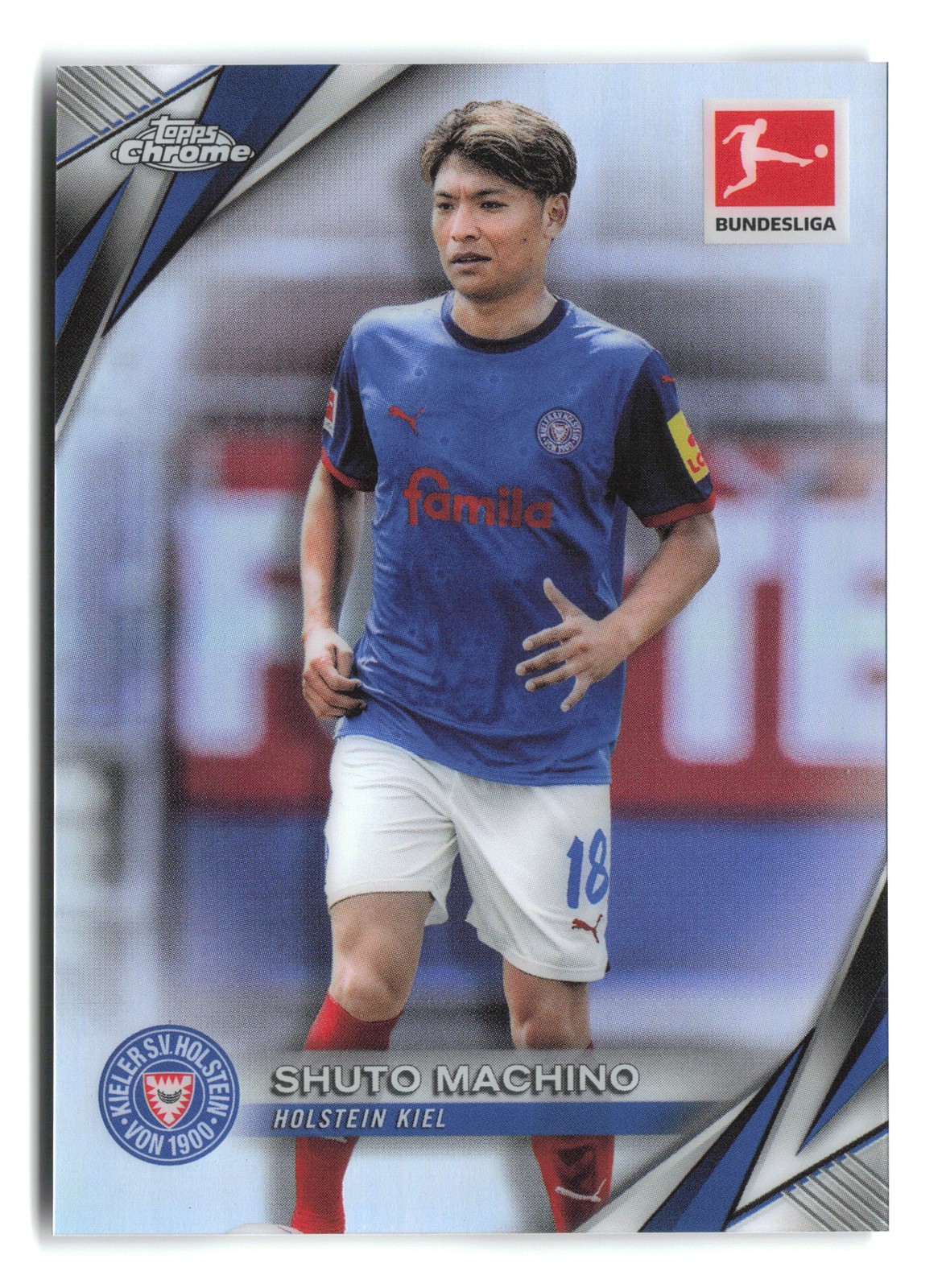 2024-25 Topps Chrome Bundesliga #56 Shuto Machino Refractor