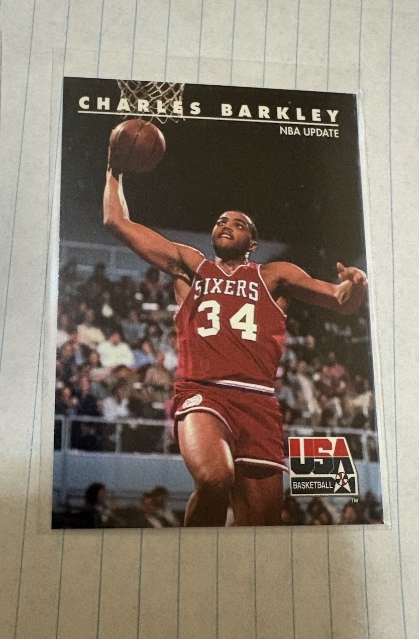 1992 SkyBox USA #1 Charles Barkley