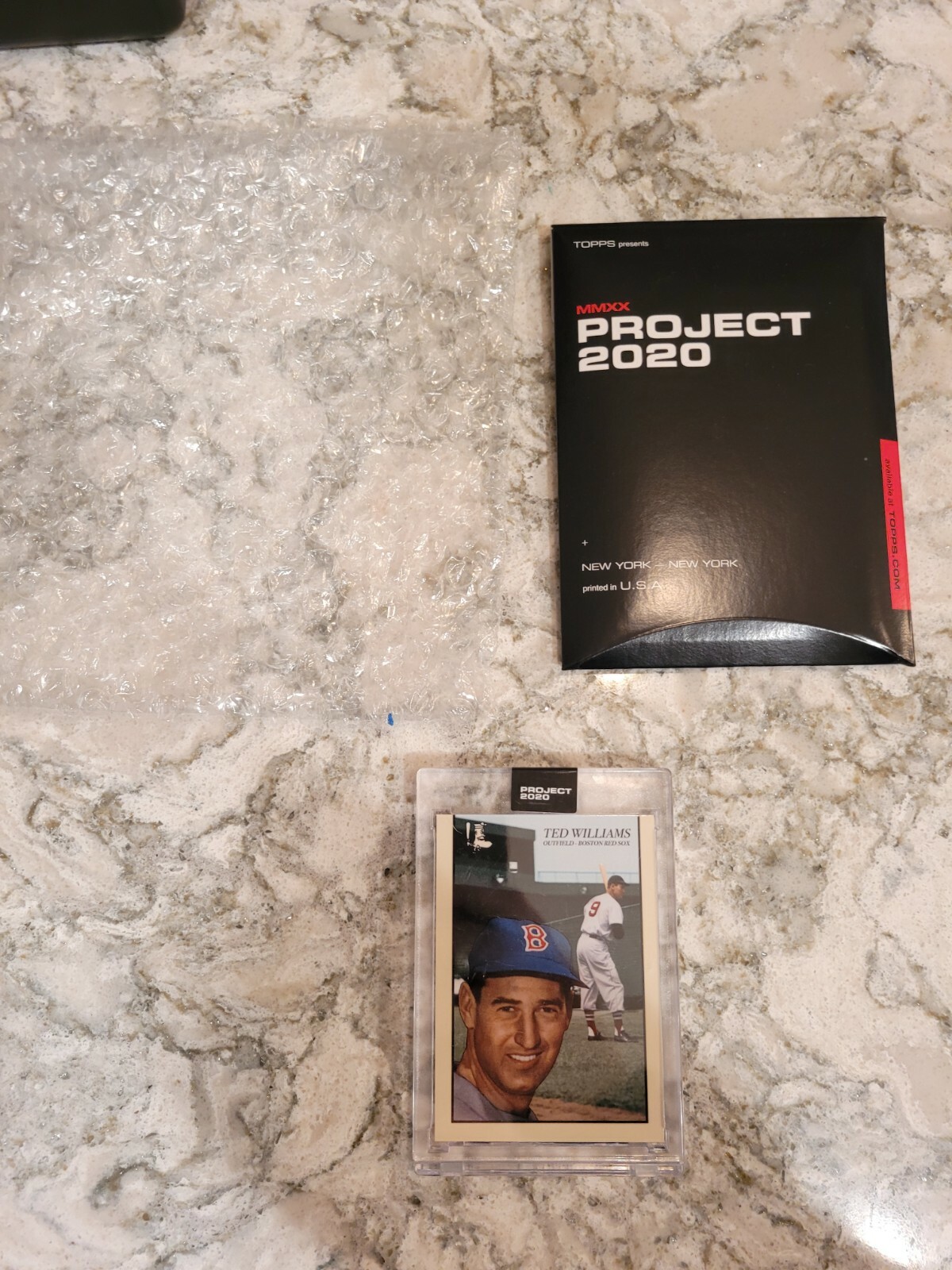 2020 Topps Project2020 Ted Williams 1954 Topps – Oldmanalan #90 QTY