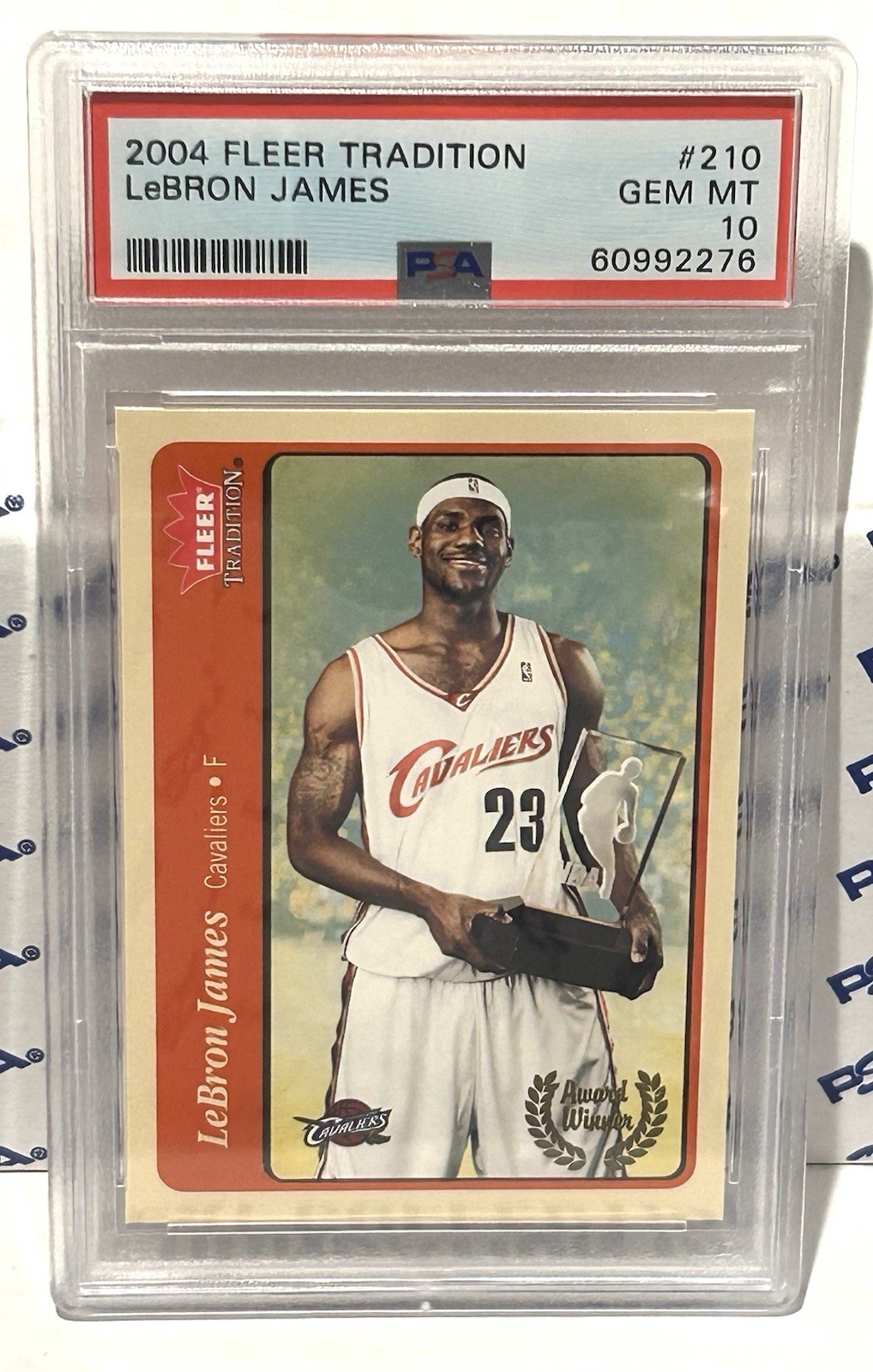 2004-05 Fleer Tradition – Award Winner LeBron James #210 PSA 10 🔥🔥🔥