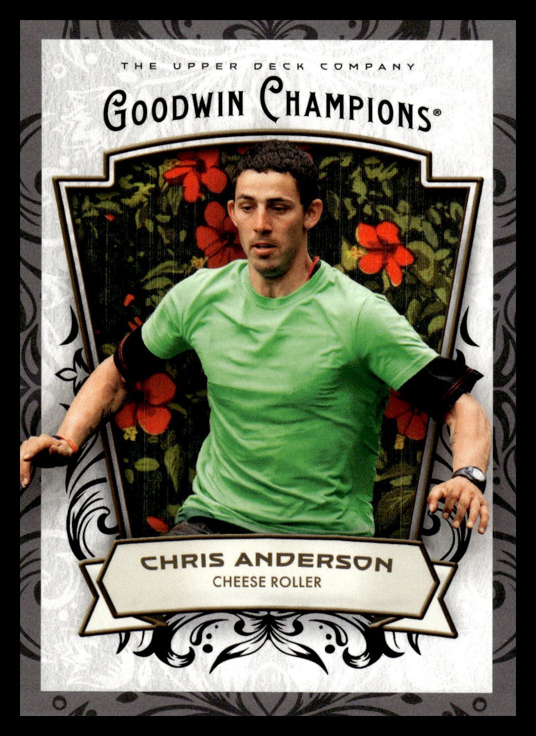 2026 UD Goodwin Champions Black Glossy 3 Chris Anderson, Cheese Roller
