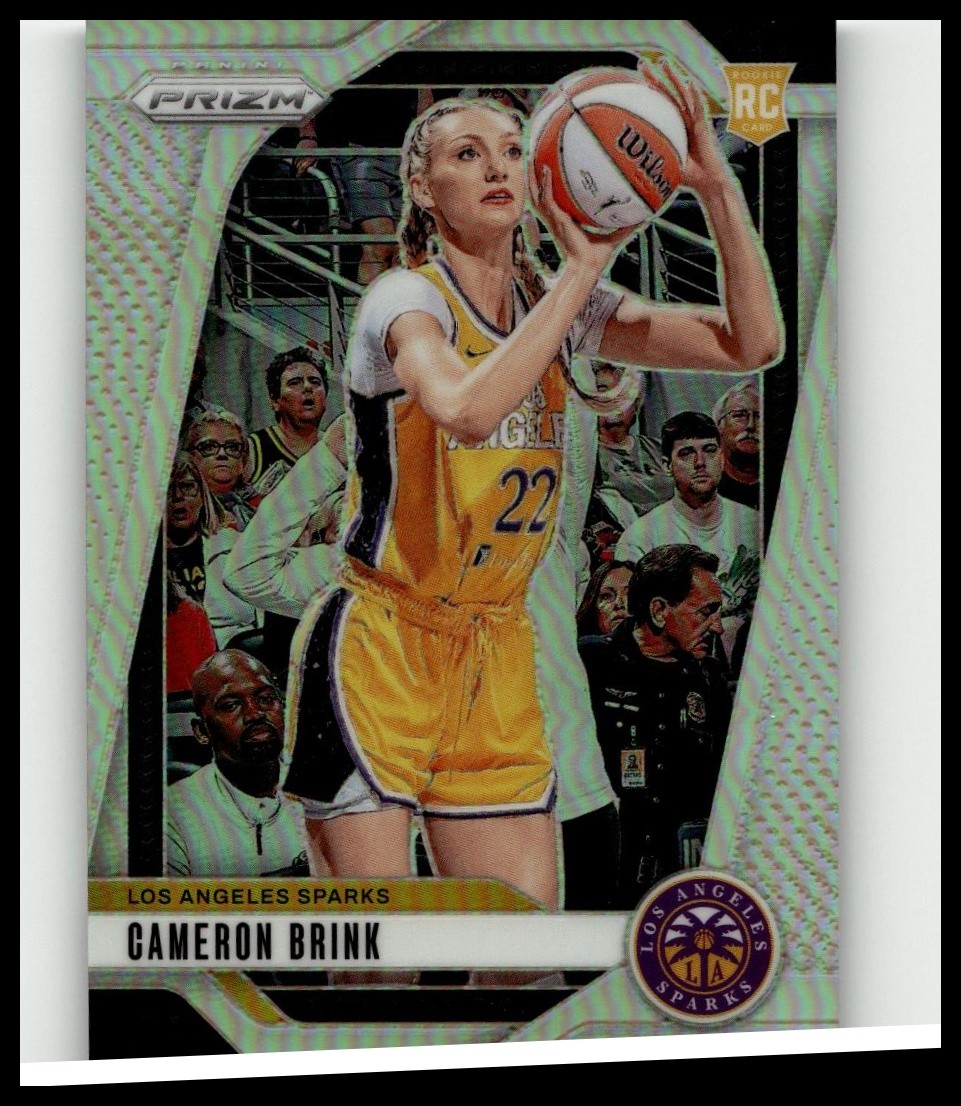 2024 Panini Prizm WNBA #127 Cameron Brink Silver Prizms