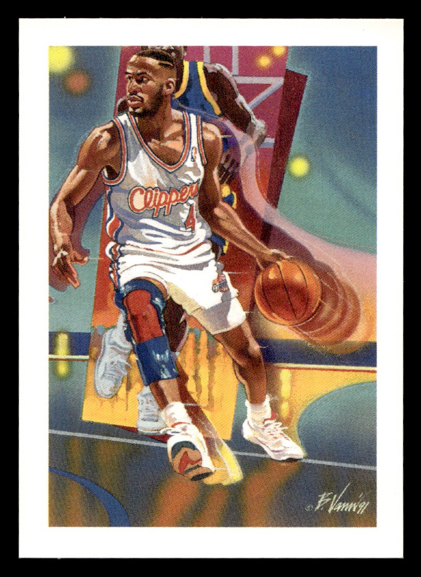 1991-92 NBA Hoops – Ron Harper #514 Basketball Sports Card Raw Trading Card