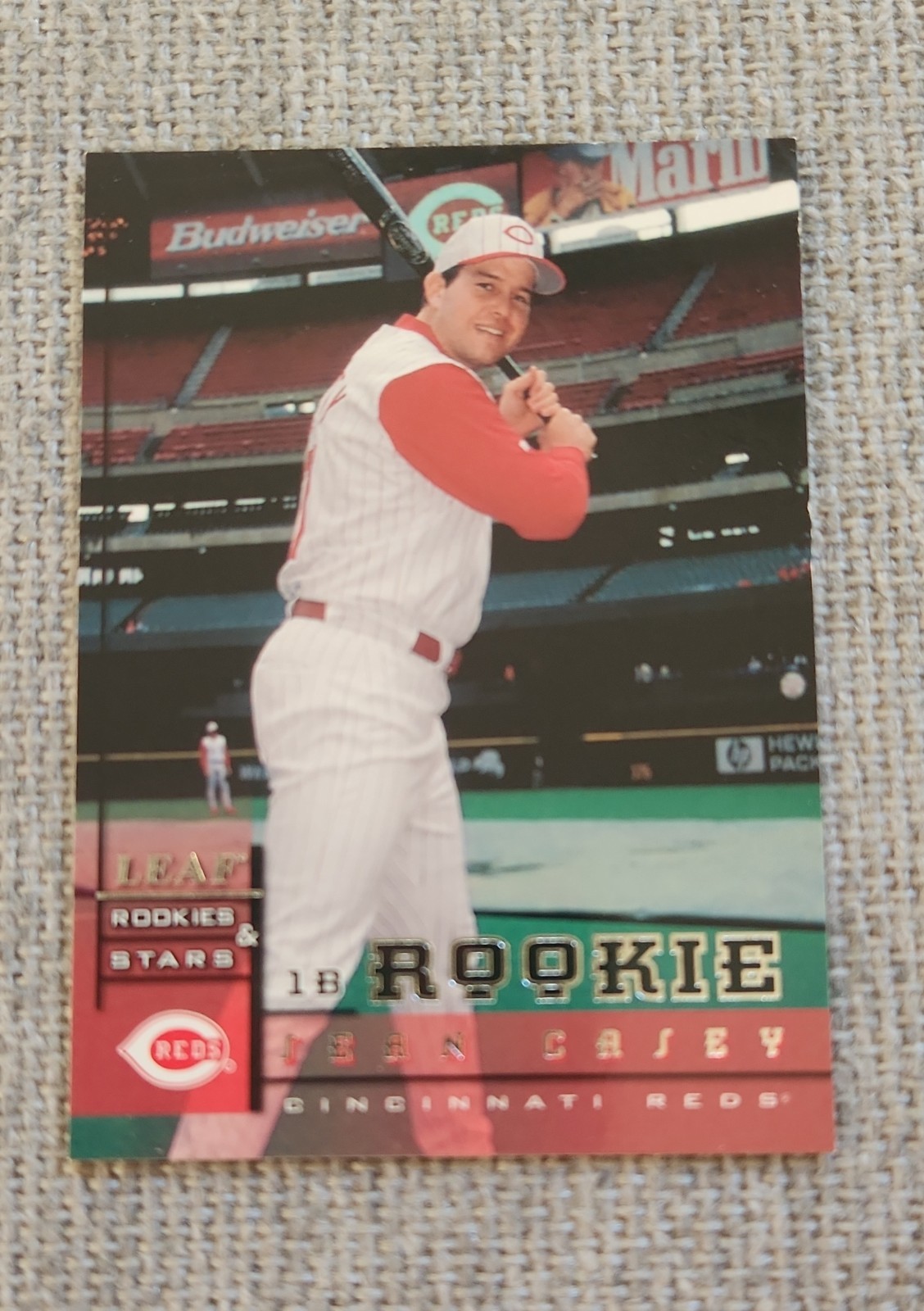 1998 Leaf Rookies & Stars – Rookie Sean Casey #280