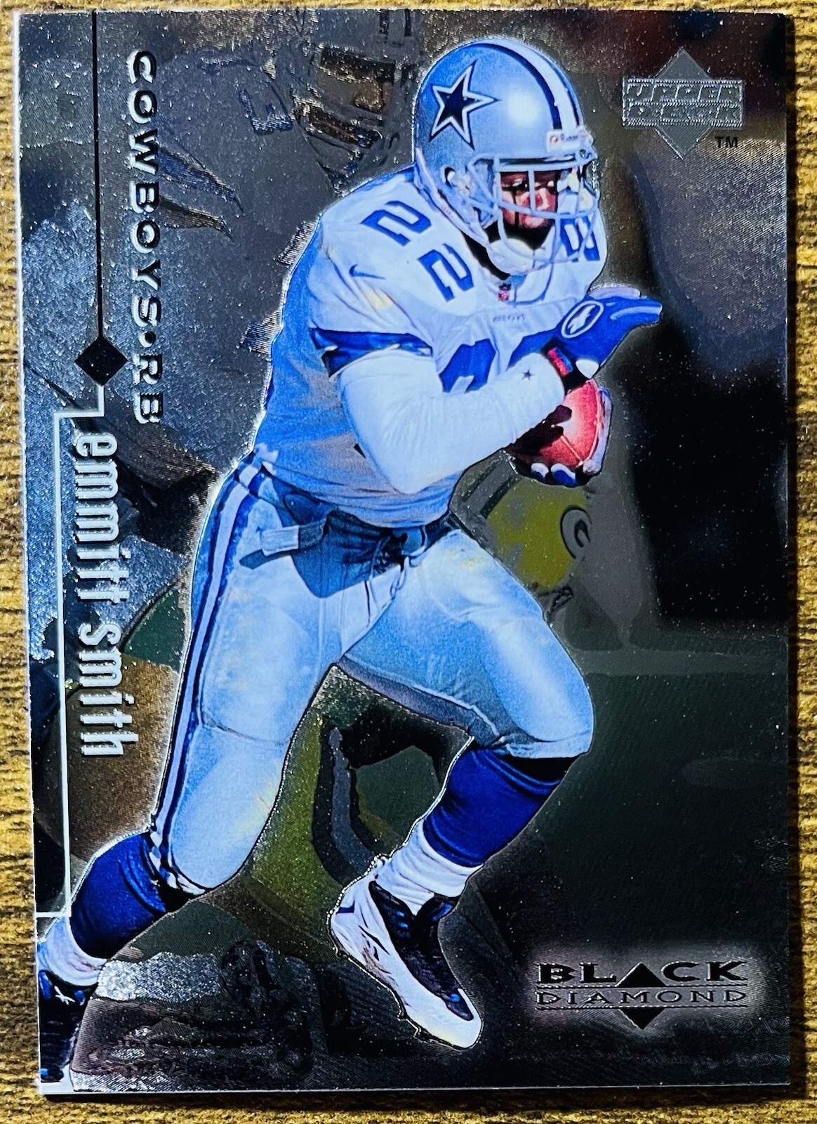 1998 Upper Deck Black Diamond Emmitt Smith #23 Dallas Cowboys HOF Legend NM-MT