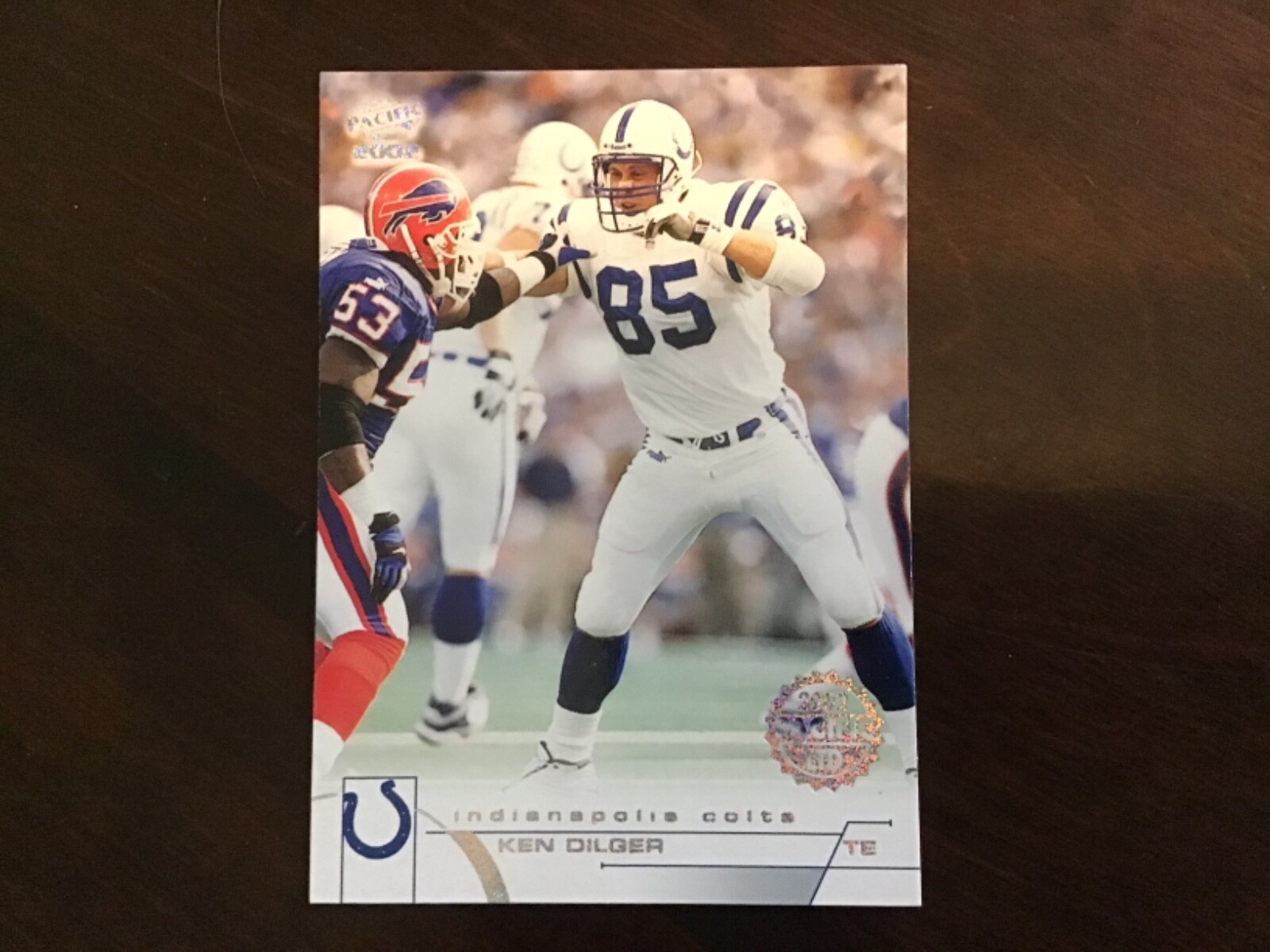 2002 – Pacific LTD Football Serial #ed /24 /71 Indianapolis Colts YOU CHOOSE