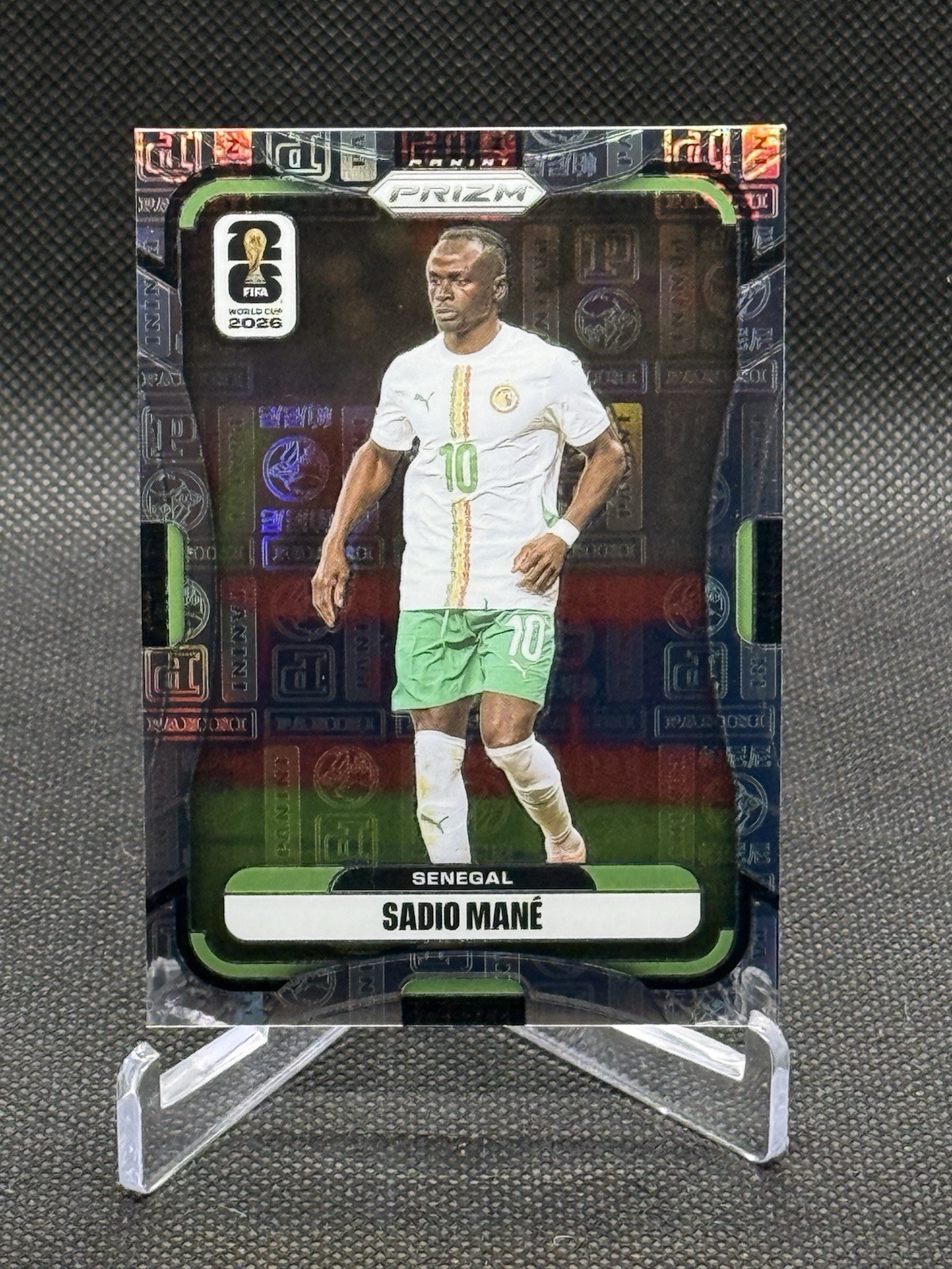 2026 Panini Prizm FIFA World Cup Sadio Mané Panini Logo /61 SSP Senegal