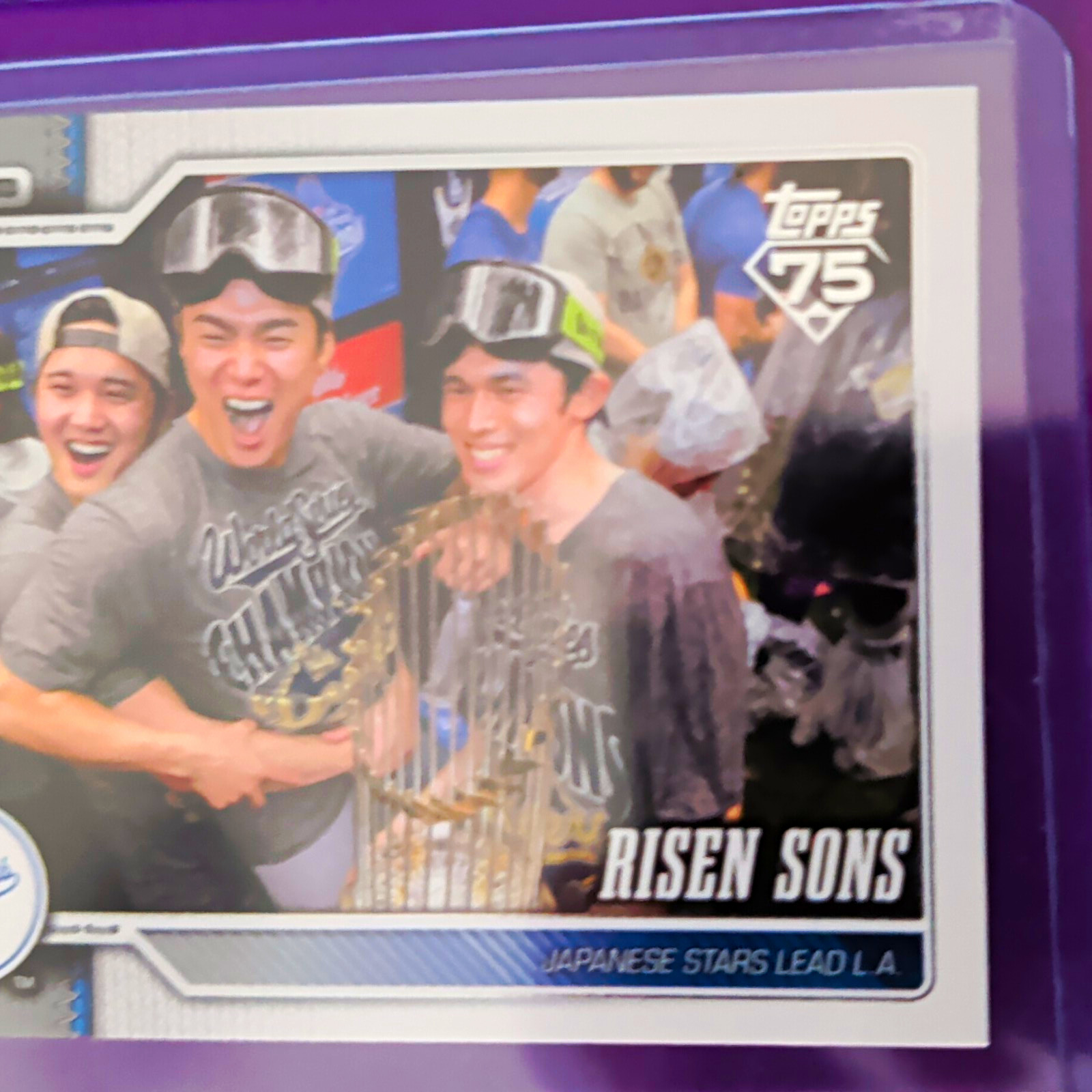 Topps 2026 Topps 75 Japanese Stars Lead L.A. Insert Ohtani Sasaki #642