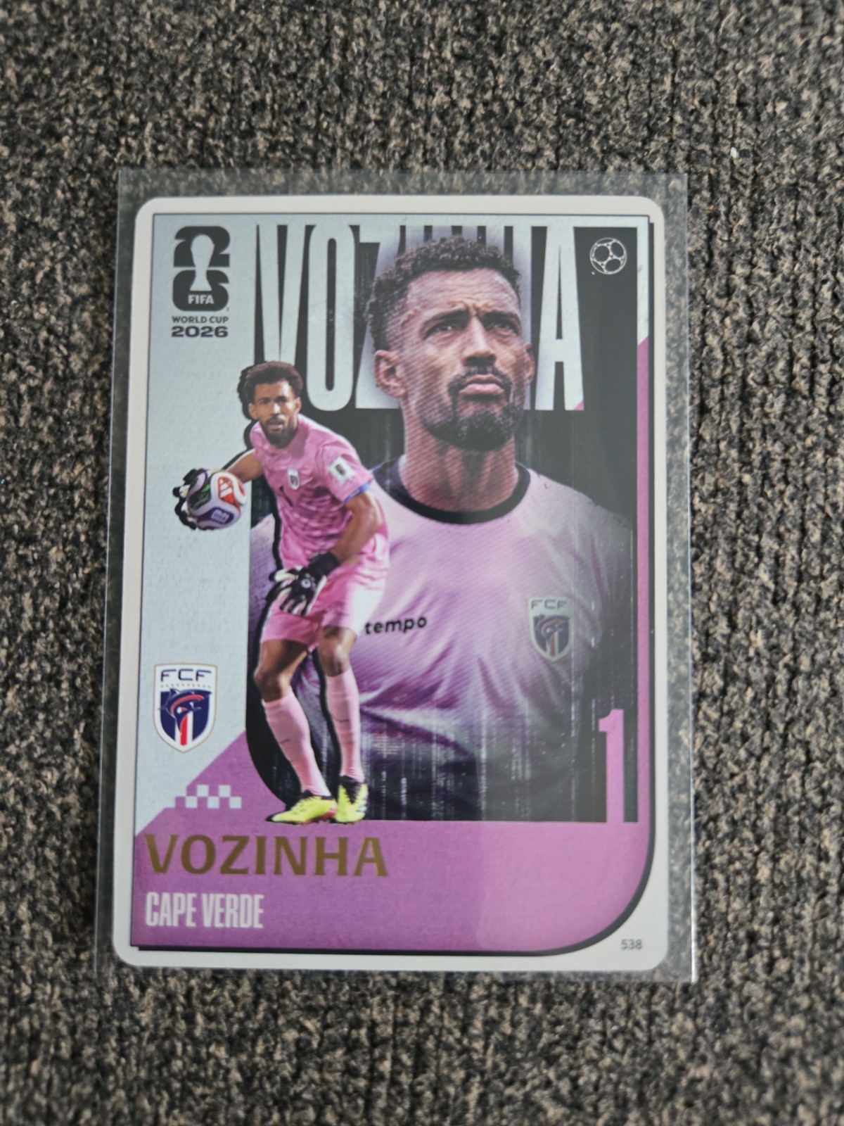 VOZINHA PANINI WORLD CUP FIFA 2026 X KAYOU CABO VERDE