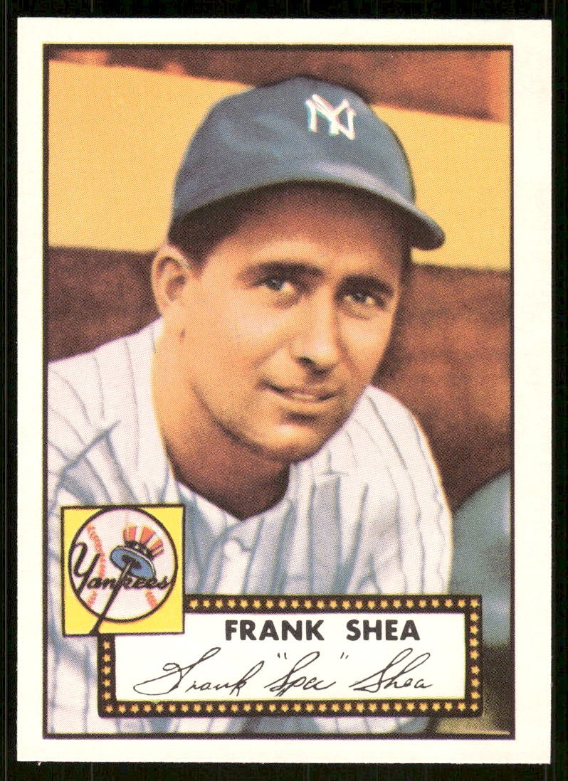 1983 Topps 1952 Reprints Series Frank Shea #248 Washington Senators