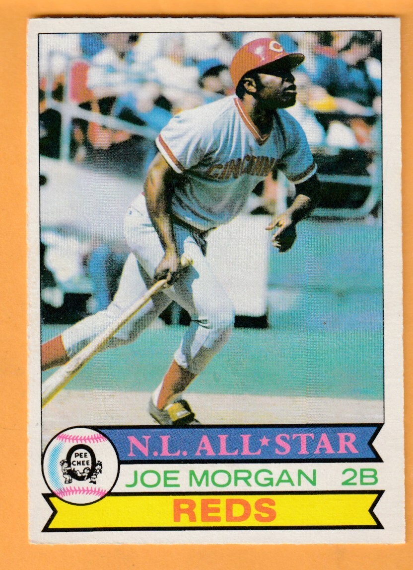 Joe Morgan Cincinnati Reds 1979 O-Pee-Chee #5 HOF