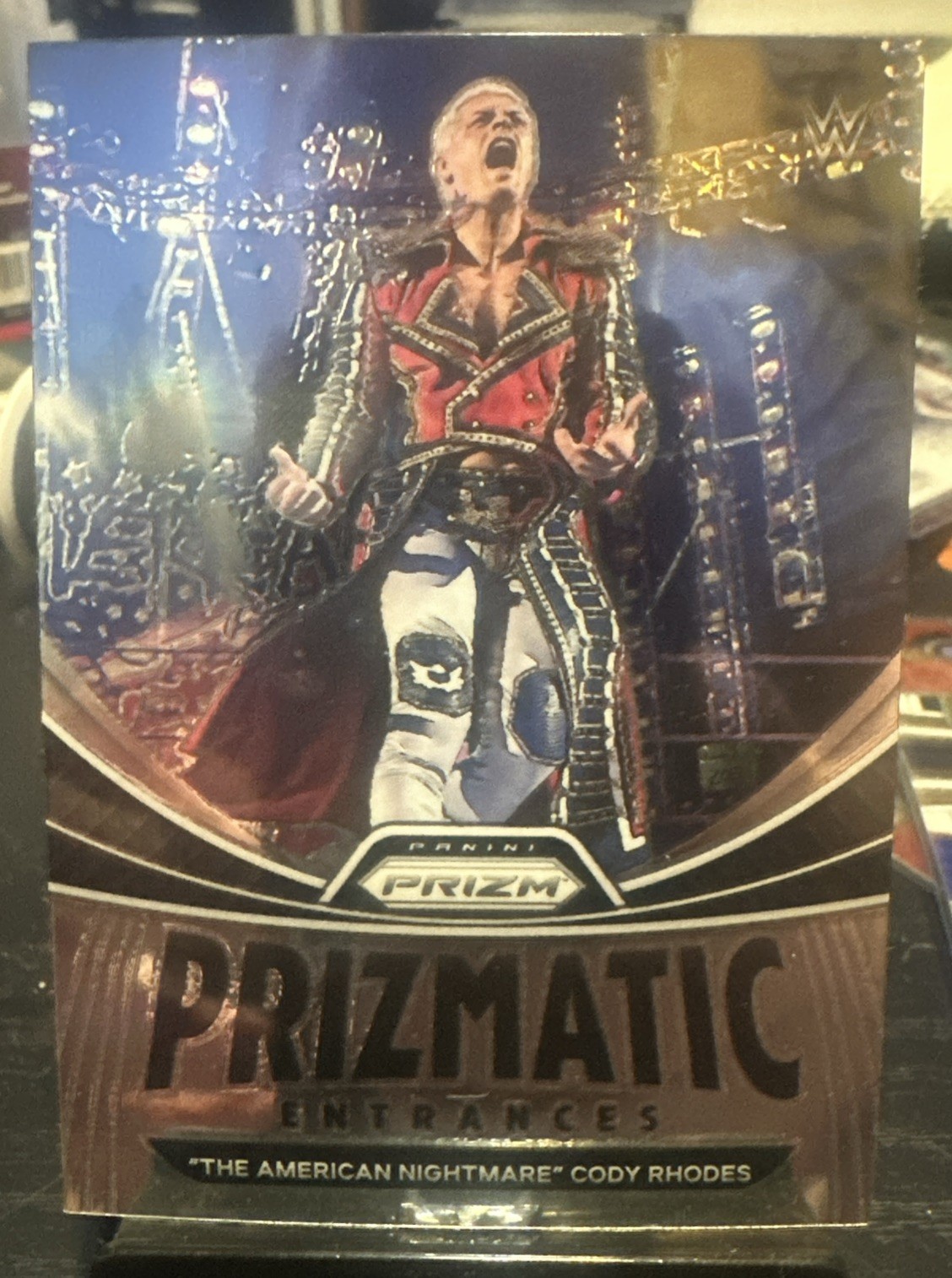 2023 Panini Prizm WWE Prizmatic Entrances Insert Card You Pick Complete Your Set
