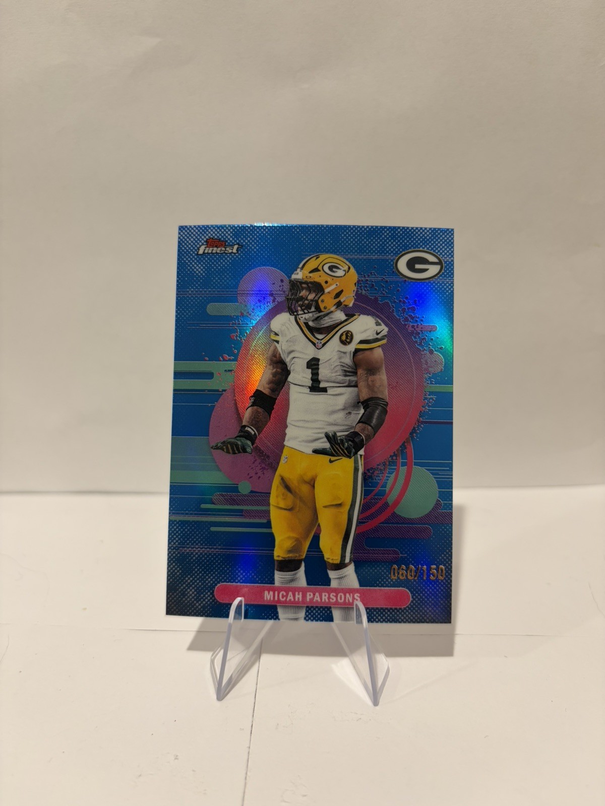 Micah Parsons 2025 Topps Finest #77 Uncommon /150 Green Bay Packers