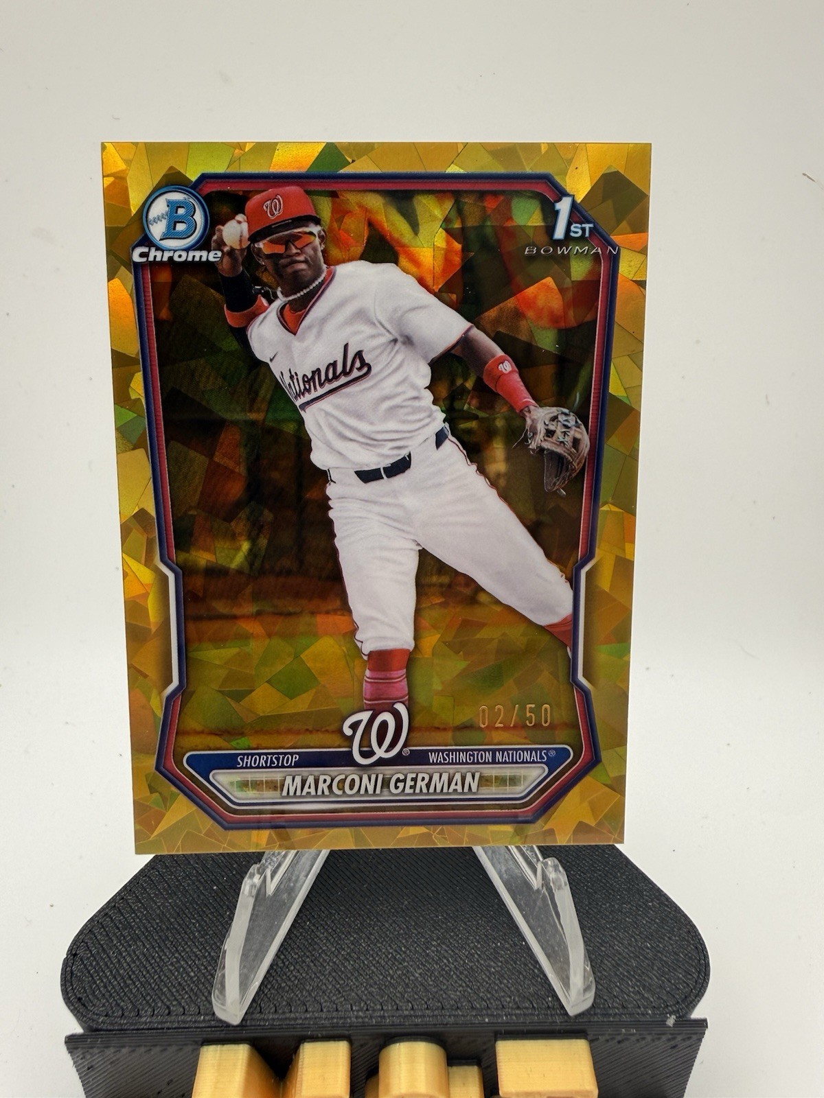 2026 Bowman Sapphire Marconi German #BCP-100 1st Bowman Gold /50