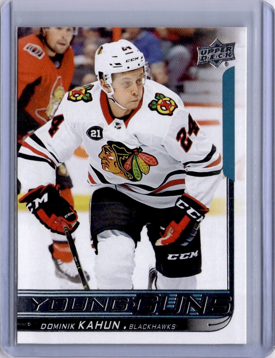DOMINIK KAHUN YOUNG GUNS #232 2018-19 Upper Deck [G042]